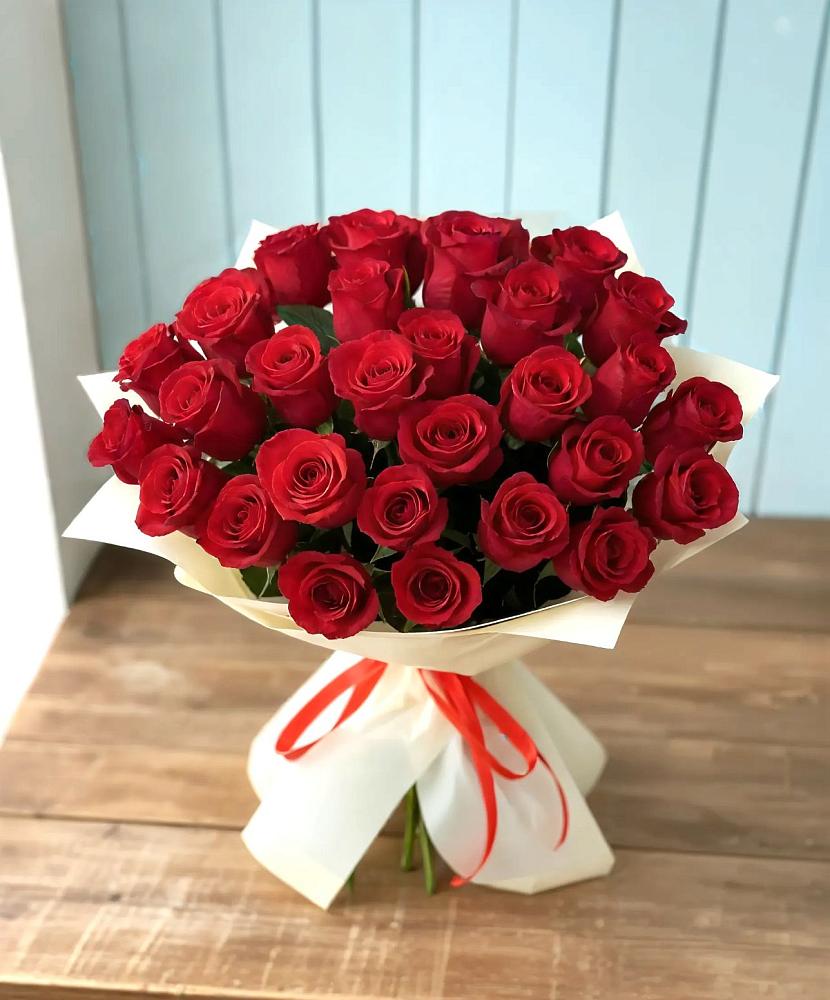 Букет 29 Красных роз в Калевале