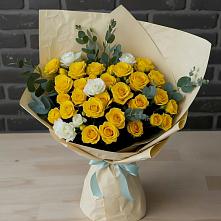 Букет цветов из:  Розы в Калевале