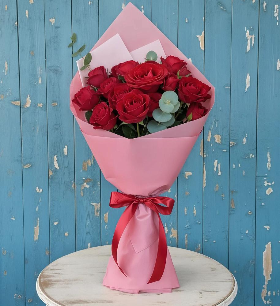 Букет цветов из: Розы в Калевале