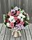 Букет цветов из: Альстромерии, Гвоздики, Розы и Хризантемы в Калевале