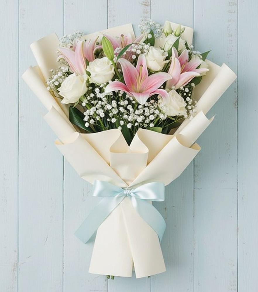 Букет цветов из: Лилии в Калевале