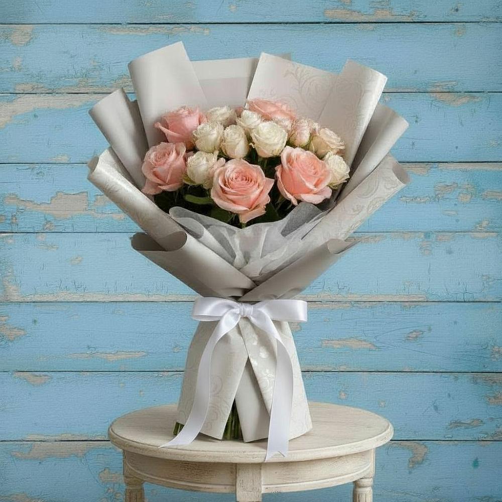 Букет цветов из: Розы в Калевале