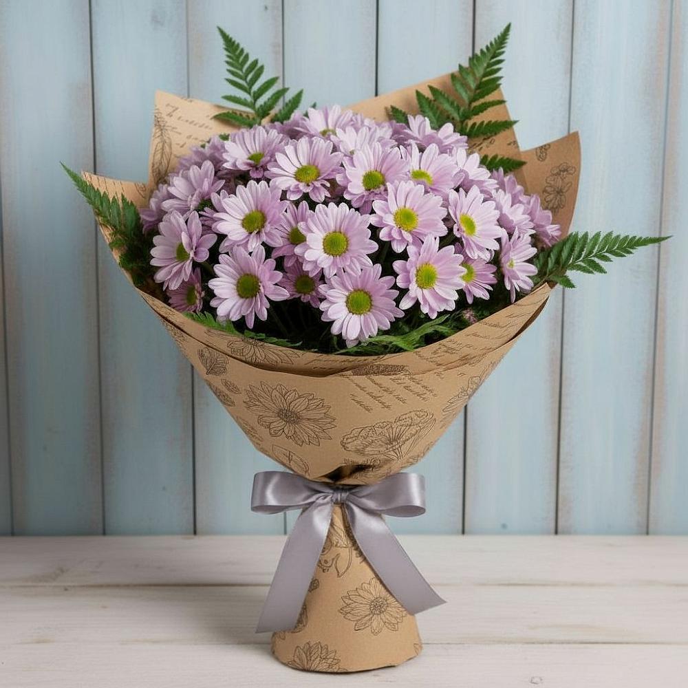 Букет цветов из: Хризантемы в Калевале