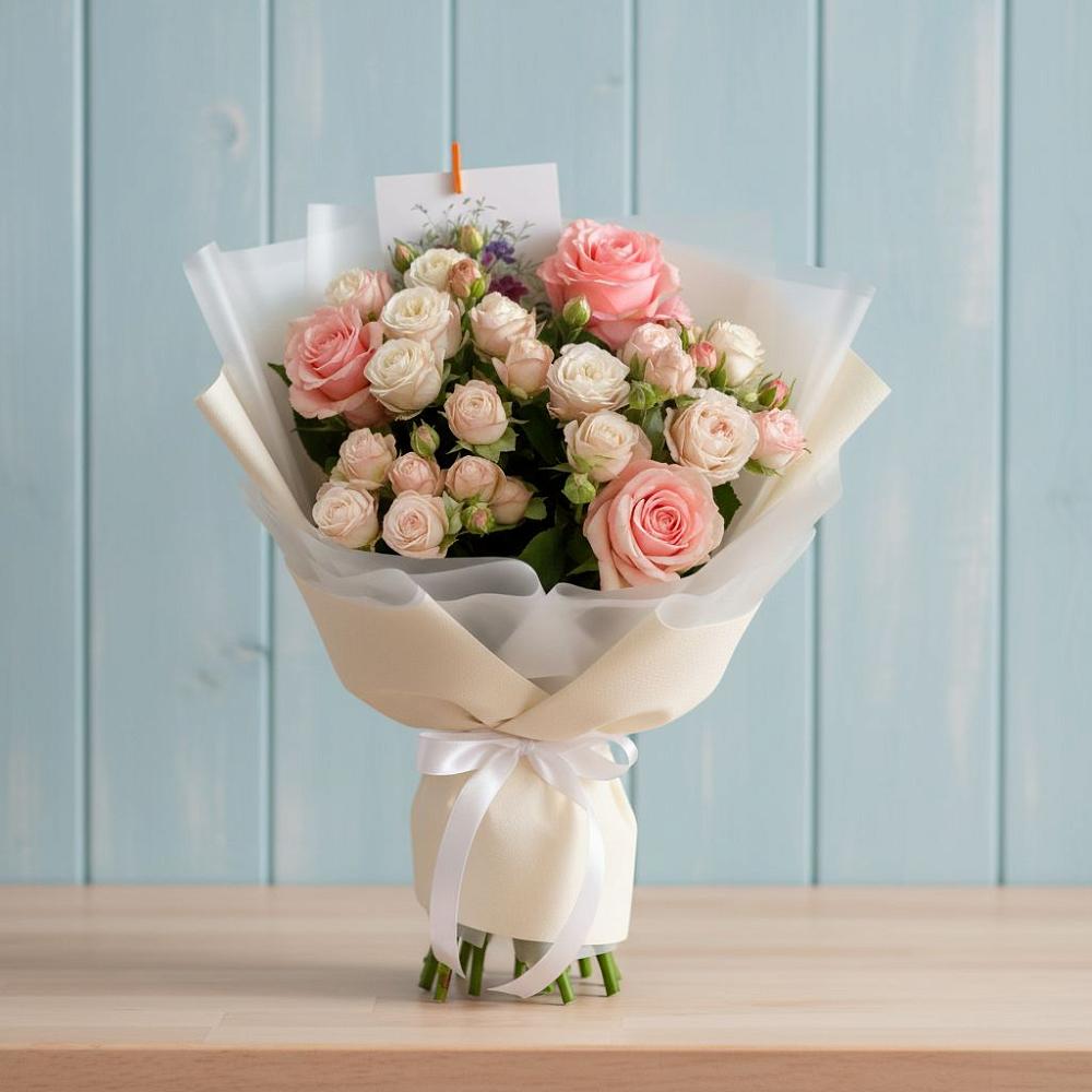 Букет цветов из: Розы в Калевале