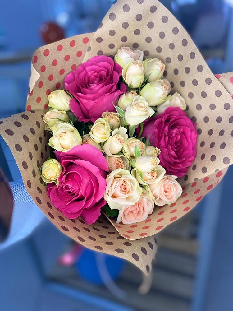 Букет цветов из: Розы в Калевале