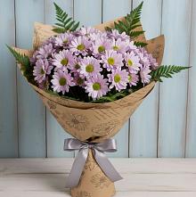 Букет цветов из:  Хризантемы в Калевале