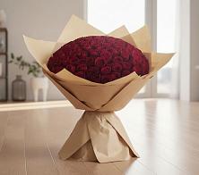 Букет 101 Красная роза в Калевале