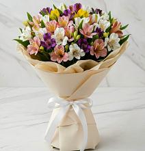 Букет цветов из:  Альстромерии #REPLACE_PRED# Калевале