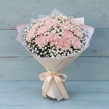 Букет цветов из:  Гвоздики в Калевале