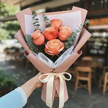 Букет цветов из:  Розы в Калевале