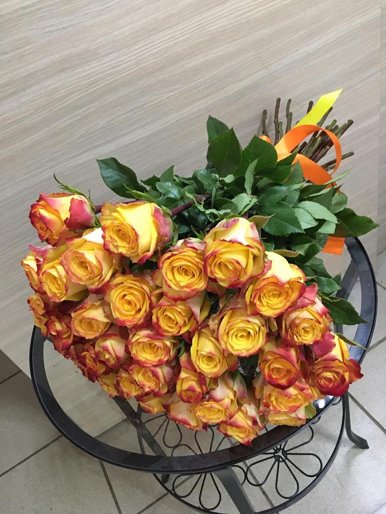 Букет Желтые розы в Калевале