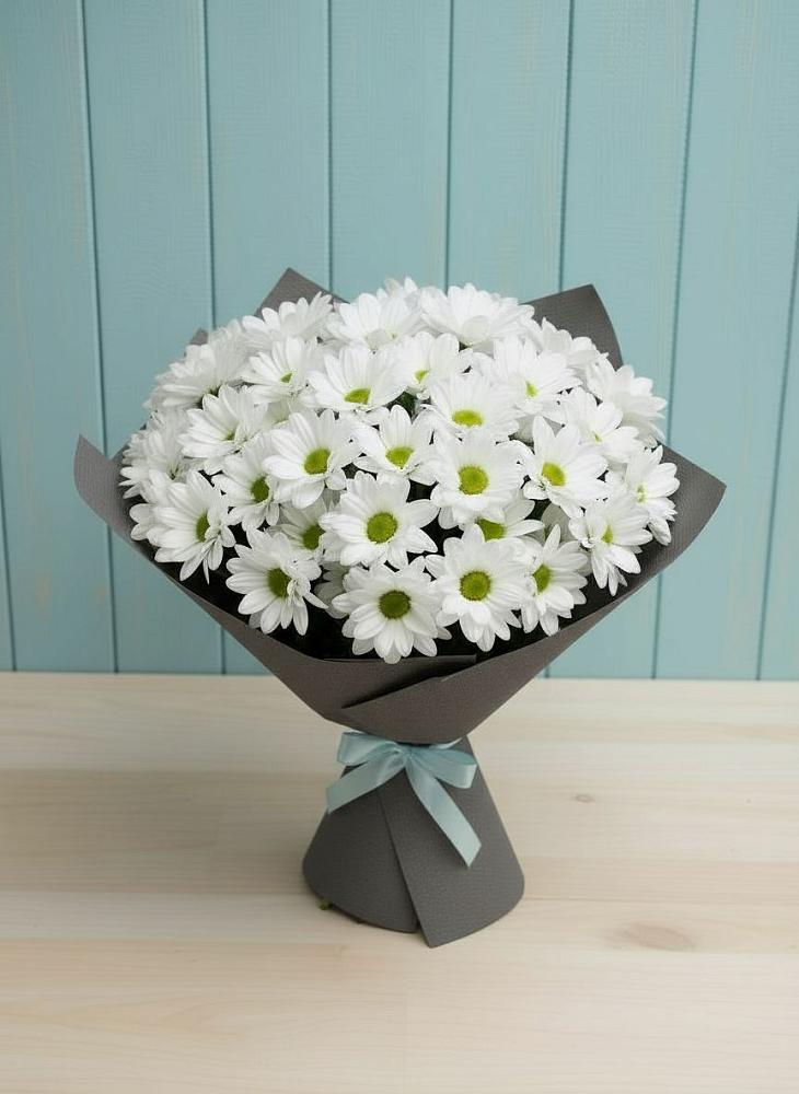 Букет цветов из: Хризантемы в Калевале