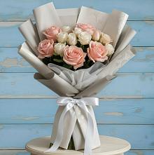 Букет цветов из:  Розы в Калевале