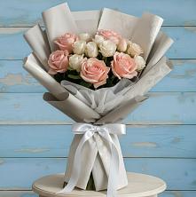 Букет цветов из:  Розы в Калевале