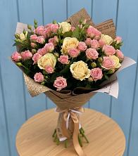 Букет цветов из:  Розы в Калевале