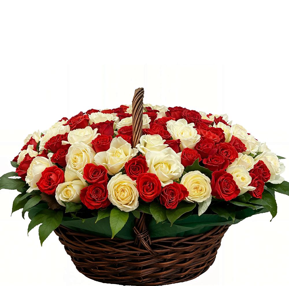 Премиум букет из: Розы в Калевале