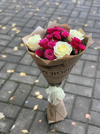 Букет цветов из: Розы в Калевале